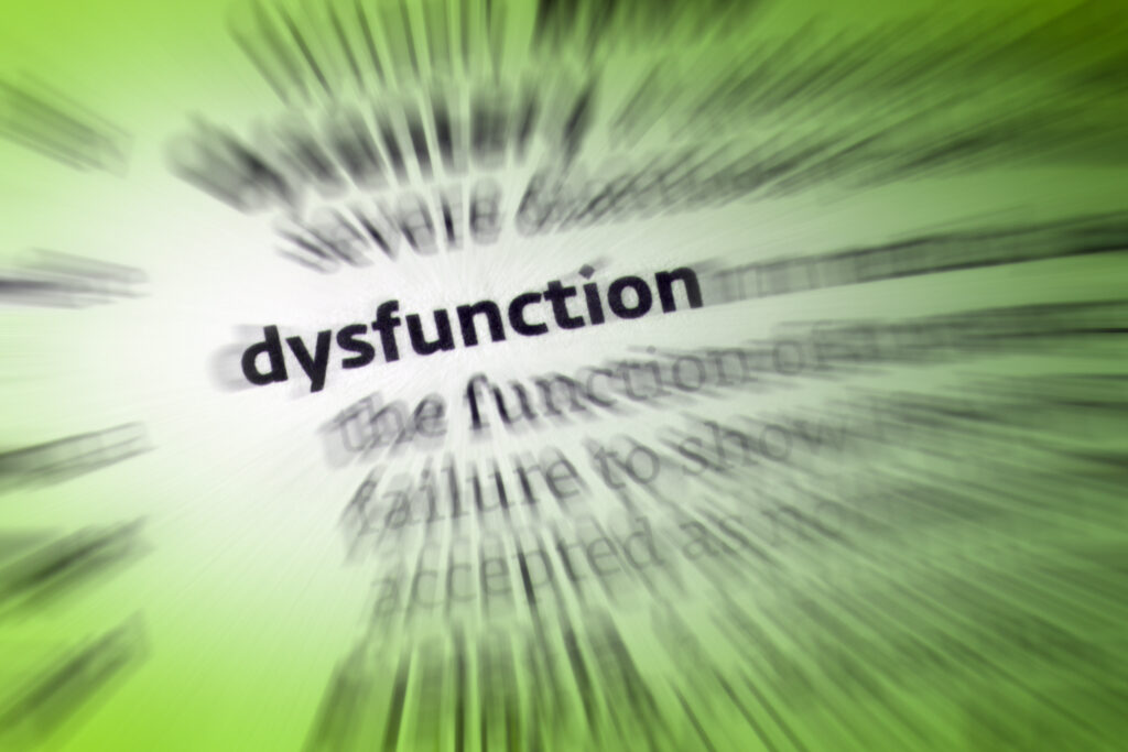 dysfunction - dictionary definition